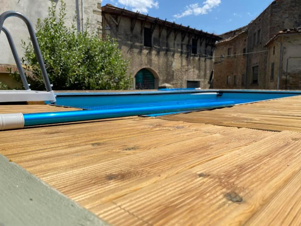 B&B Il Castello Castiglion Fibocchi Bagian luar foto