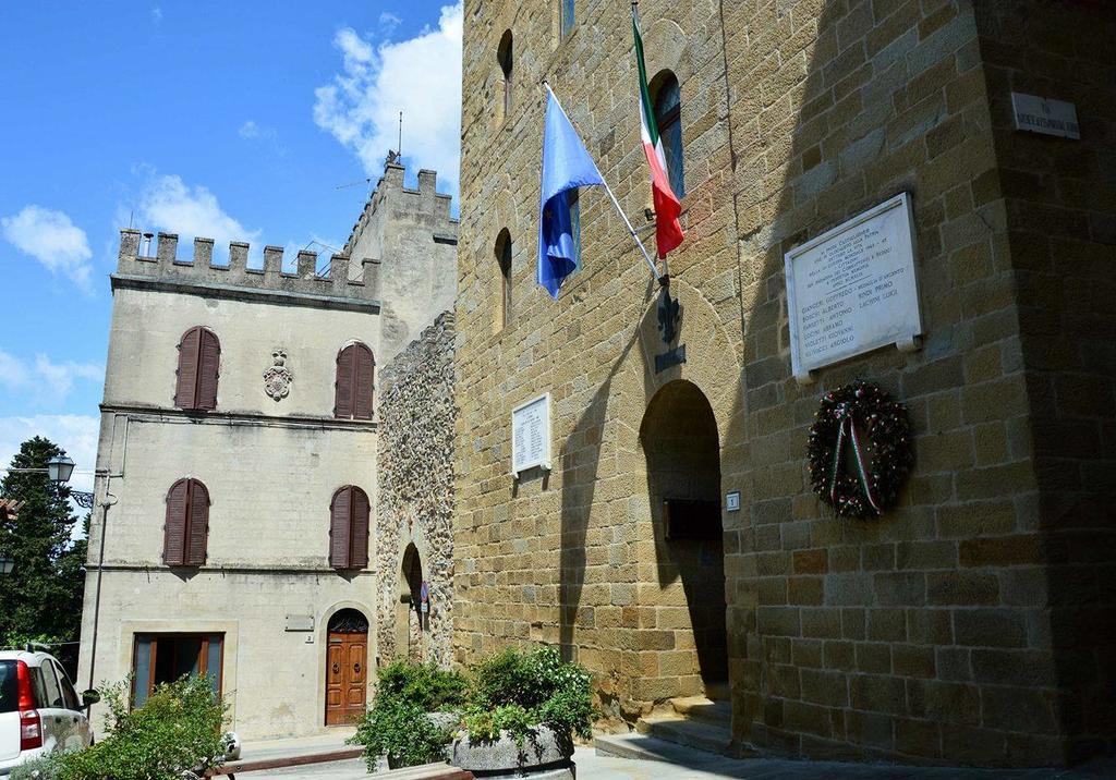 B&B Il Castello Castiglion Fibocchi Bagian luar foto